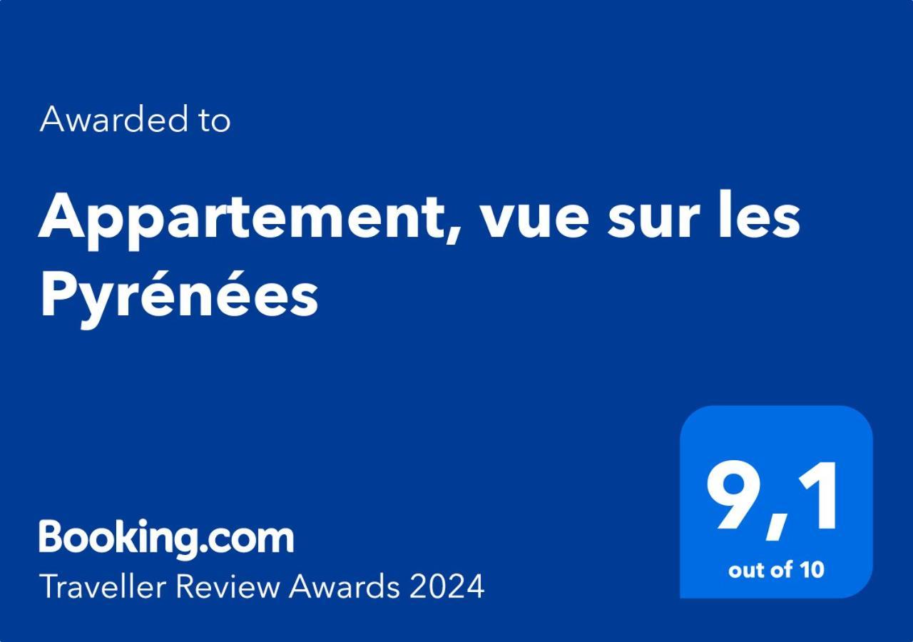 Appartement, Vue Sur Les Pyrenees Pouillon Exterior foto